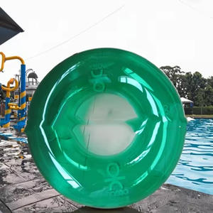 Promosi iklan kustom mainan cincin renang Pvc pelampung pesta tiup menyenangkan anak dewasa - Product Image 1