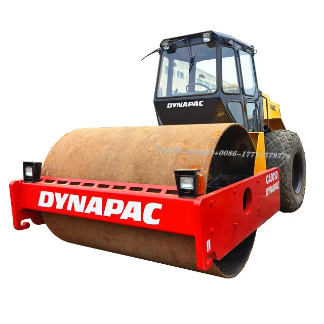 Dynapac CA301D pemadat getaran digunakan Dynapac CA301D rol jalan kualitas tinggi dengan kondisi kerja