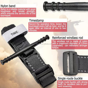 Torniquete CAT, Equipo de Rescate para Exteriores, Operación con una Sola Mano, Primeros Auxilios Arteriales, Aplicación de Torniquete de Compresión - Product Image 2