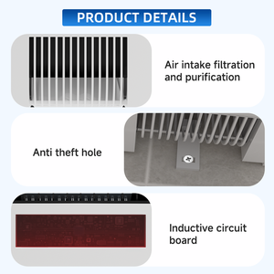 Secador de manos con sensor de alta velocidad, secador rotativo de <span class=keywords><strong>segunda</strong></span> <span class=keywords><strong>mano</strong></span> automático montado en la pared, y en hoteles para uso doméstico, el mejor secador de manos eléctrico, 1 unidad - Product Image 3