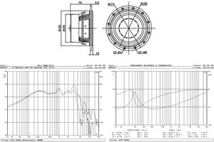 Hivi 하이파이 백조 D6.8B 6 인치 홈 오디오 미드 우퍼 120W 8 옴 스피커 내열성 알루미늄 와이어 음성 코일 - Product Image 5
