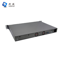 Serveur 1U monté en rack, pare-feu PC Intel LGA1151 LGA1200 I5/i7/i9 10-11e génération DDR4 Linux 6 I211AT LAN 10G SFP Pare-feu Pfsense
