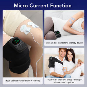 Masseur électrique auto-chauffant pour genoux, protecteur chauffant pour genoux, télécommande sans fil, appareil de physiothérapie pour usage intérieur et détente - Product Image 5