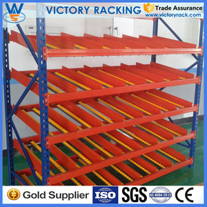 Estanterías de Gravedad Multicapa <span class=keywords><strong>para</strong></span> Almacén, Recolección de Cajas, Construcción de Acero Duradero, Rieles de Desplazamiento Suave, Sistema de Flujo de Cartones - Product Image 6