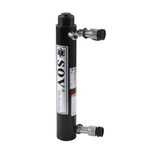 Vérin hydraulique SOV à rappel par ressort série RR 100T à double effet, très longue course, hauteur maximale 843 mm, garantie 1 an - Product Image 2
