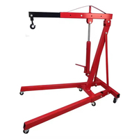 Grue de levage de moteur 2T pliable, grue hydraulique manuelle pour voiture