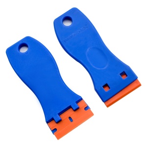<b>Plastic</b> Razor Blade Glass Cooktop <b>Scraper</b> for Label Removal - Product Image 6