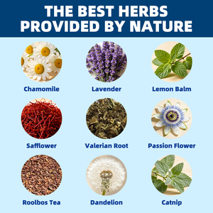Té Herbal para la Salud, 3g X 30 Bolsitas de Té, Ayuda para Dormir, Sin Cafeína, Manzanilla, Flor de la Pasión, Lavanda, Relajante Nocturno, Calmante - Product Image 3