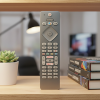 Control Remoto de TV HUAYU PH-V1 de Repuesto para Televisores Philips Smart 4K LED LCD, Control Universal