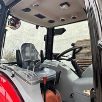 Tracteur agricole 4x4 de 50 CV fabriqué en Chine avec moteur Weichai, haute efficacité pour le labour et la récolte