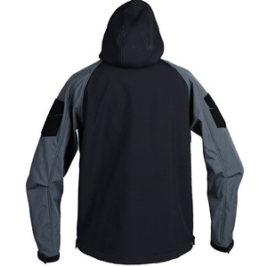 Chaqueta acolchada de invierno cómoda Formal para hombre, capucha de lana, cremallera a prueba de viento, Spandex de carcasa suave, precio de fábrica, servicio OEM/ODM - Product Image 2