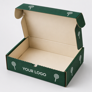 Mailer Box Manufacture Customized Colored Corrugated With Custom Logo Printed, Durable Apparel Packaging Boxes for Cloth - Product Image 1