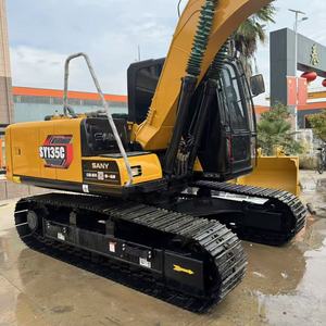 SANY SY135C Crawler Excavator 13.5 Ton Hydraulic Digger Used Construction Equipment - Product Image 6