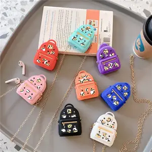 Estuche de Silicona Personalizado de Lujo <span class=keywords><strong>2021</strong></span> para <span class=keywords><strong>Airpods</strong></span> 3, Funda Protectora para <span class=keywords><strong>Airpods</strong></span> 1 y <span class=keywords><strong>2</strong></span> - Product Image 1