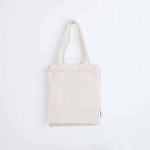 Pure Cotton Canvas Bag Custom Label logo Blank Canvas Bag DIY Patch Marking Convenient <b>Handbag</b> - Product Image 2
