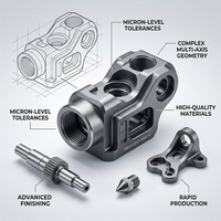 Mecanizado de Precisión de Piezas de Aluminio por Torneado CNC, Proveedor de Mecanizado CNC Personalizado para Piezas de Cuerpo de Robot, Automatización Industrial, Piezas CNC