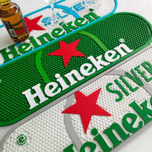 Tapete de Barra de PVC Personalizado de Fábrica, Alfombrilla Antideslizante Multifuncional, Tapete para Barra de Bar y Posavasos para Café - Product Image 4