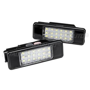 1 Paire de Lampes de Plaque d'Immatriculation Arrière de Voiture à 18 LED SMD 6000K pour Peugeot 106 207 307 308 pour CITROEN C3 C4 C5 C6 C8 - Product Image 2