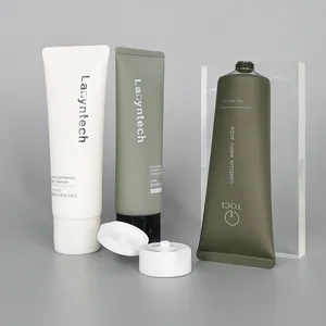 Wholesale Price Directly Biodegradable Skincare Tubes Custom Logo ABL PBL Soft PE Tube Cosmetic Packaging