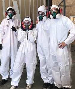 Dokunmamış <span class=keywords><strong>TPU</strong></span> Kaplamalı Kumaş OEKO-TEX Sertifikalı Aşınmaya Dayanıklı Anti-UV Sınıf 3.5-4 Koruyucu Giysi İçin - Product Image 2