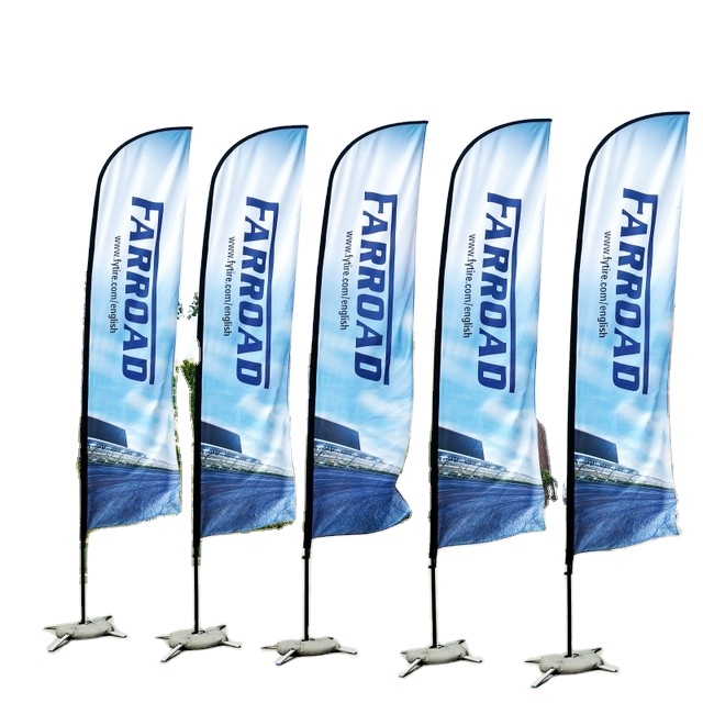 Custom Vliegende Banners Traan Vlag Veren Vlag Banners