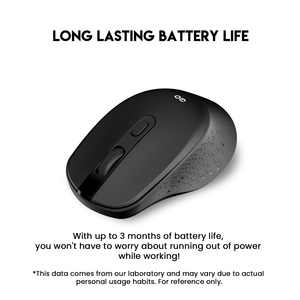<span class=keywords><strong>Fantech</strong></span> Go W606เมาส์ไร้<span class=keywords><strong>สาย</strong></span>สำหรับสำนักงาน, เมาส์น้ำหนักเบาเมาส์สีขาวคอมพิวเตอร์ - Product Image 6
