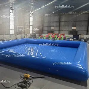 Guangzhou piscina inflable cubo comercial agua inflable flotante Zorb bolas piscinas herméticas para parachoques barco