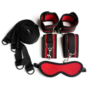 Cheap Bdsm Japanese Bondage Suit Adult Sm Supplier Sex Toy Female Leather Bondage Rope Harness Sets Bdsm Kit Bondage Gear
