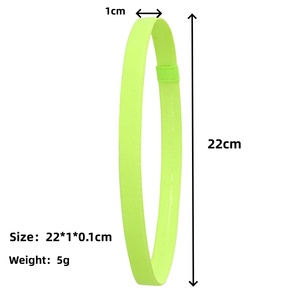 Fasce <span class=keywords><strong>per</strong></span> <span class=keywords><strong>capelli</strong></span> sportive sottili IFOND in terylene, colore caramella, elastiche, che non strappano i <span class=keywords><strong>capelli</strong></span>, <span class=keywords><strong>per</strong></span> ragazze, uso quotidiano - Product Image 3
