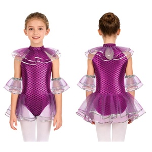 Disfraz de sirena para niñas de 6 a 16 años, traje de cosplay con mangas, disfraz para fiesta, juego de roles, disfraz elegante, cumpleaños, actuación en el escenario - Product Image 4