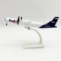Modèle d'avion décoratif ATR à l'échelle 1:200, 20 cm, jouet en métal moulé sous pression, design personnalisé, classique