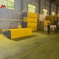 Poutre en bois H20 jaune, prix de la poutre H20, échafaudage pour la construction