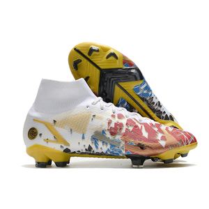 <span class=keywords><strong>Botas</strong></span> <span class=keywords><strong>de</strong></span> <span class=keywords><strong>Fútbol</strong></span> para Hombre en Oferta, Botines <span class=keywords><strong>de</strong></span> <span class=keywords><strong>Fútbol</strong></span> <span class=keywords><strong>de</strong></span> Tobillo Alto con Tacos Largos para Entrenamiento al Aire Libre - Product Image 3