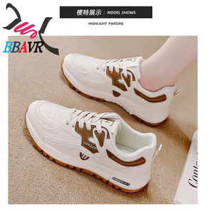 Zapatillas Deportivas de Piel para Mujer, Estilo Coreano, Primavera 2026, Ligeras, Antideslizantes, Suaves, Casuales, Talla Grande - Product Image 6