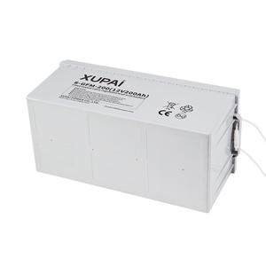 Batería Solar de <span class=keywords><strong>Gel</strong></span> AGM XUPAI 12v 200ah para <span class=keywords><strong>Autocaravana</strong></span>, Caravana, Cámper, Barco, Yate o Sistema de Energía Eólica - Product Image 5