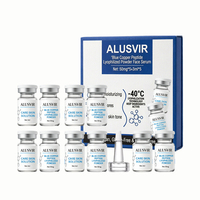 Sérum Visage en Poudre Lyophilisée au Peptide de Cuivre Bleu Marque Blanche – Kit Soin Réparateur de la Barrière Cutanée, Hydratant et Anti-Âge