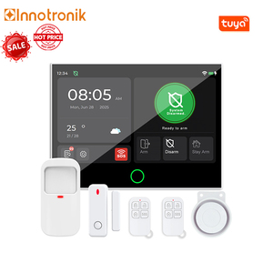Tuya <span class=keywords><strong>App</strong></span> Wireless <span class=keywords><strong>Wifi</strong></span> Sistema de alarma Control 433Mhz/FSK Alarma de seguridad antirrobo para el hogar con sistema de monitoreo de alarma - Product Image 1
