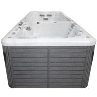 Vente en gros de qualité supérieure bon marché acrylique grande piscine extérieure hydro spa bain à remous