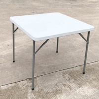 Ensemble de chaises pliantes d'extérieur en plastique PEHD pour banquets, mariages, pique-niques, camping, événements pour cours, restaurants et hôtels