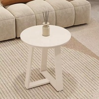 Table basse en bois durable de style scandinave moderne avec plateau en MDF pour le salon, meubles de maison