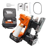 Machine à coudre sans fil rechargeable portable pour sacs, fermeuse manuelle à batterie pour le travail sur le terrain, l'entrepôt et la ferme