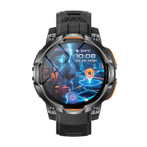 Nouvelle montre connectée KC108, écran HD TFT, autonomie de 7 à 14 jours, design étanche, cartes hors ligne, réponses WhatsApp, suivi de la fréquence cardiaque - Product Image 3