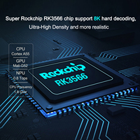 Boîtier TV intelligent X88 PRO20 RK3566 4G 32G Rochchip 3566 Epro Android 11, boîtier TV OEM B-T4.0 5G double WIFI, décodeur OTT STB X88 PRO 20