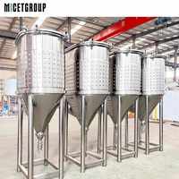 Équipement de brassage de réservoir de capacité variable de fermentation 900L Maison de remplissage de vin 900L