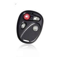 Control Remoto Universal de 4 Botones con Llavero para Puerta y Portón, 433.92Mhz, con Código de Aprendizaje de Seguridad, YET104BK, ¡Gran Venta!