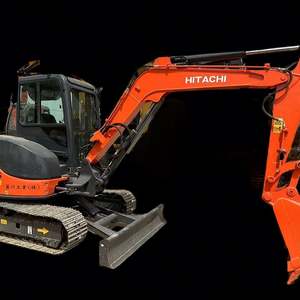 Excavatrice sur chenilles Hitachi ZX50u d'occasion en très bon état, type mini très récent, excavatrice Hitachi ZX50u d'occasion à vendre - Product Image 1