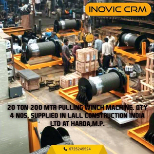 เครื่องกว้านไฟฟ้าอุตสาหกรรมสำหรับงานหนัก พร้อมเชือกสลิงเหล็ก สำหรับงานเหมืองและก่อสร้าง |   วินซ์ประสิทธิภาพสูงสำหรับขาย ผู้ส่งออก - Product Image 1