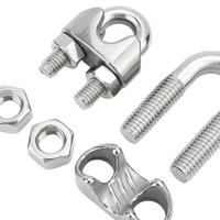 Fournisseur d'usine KuaiTong M10 M6 Clips de fixation pour câbles en acier inoxydable – Mesure en pouces, tailles et couleurs personnalisables