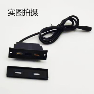 Flip Dual <b>Usb</b> <b>Socket</b> Desktop Embedded Smart Hidden <b>Power</b> Outlet For Home Office Bedside Sofa With Wifi Control - Product Image 1