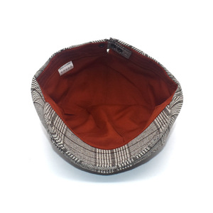 Casquette plate décontractée d'hiver pour hommes et femmes, béret à carreaux, chapeau Ivy - Product Image 3